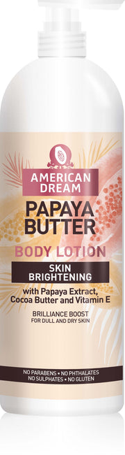 Papaya Butter Body Lotion Skin Brightening With Papaya Extract,cocoa Butter And Vitamin E