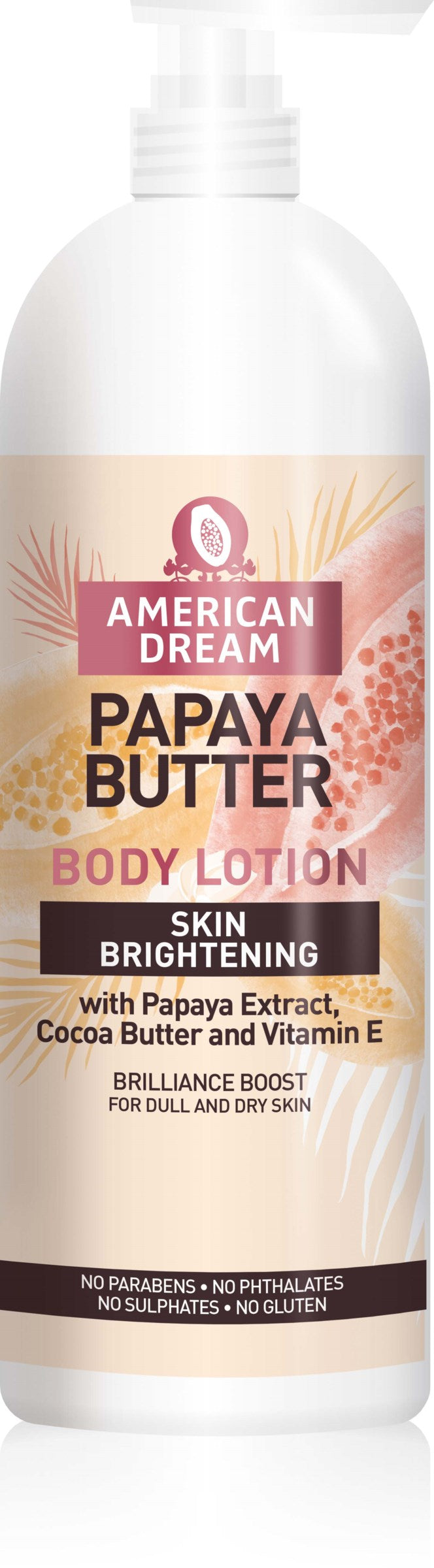 Papaya Butter Body Lotion Skin Brightening With Papaya Extract,cocoa Butter And Vitamin E