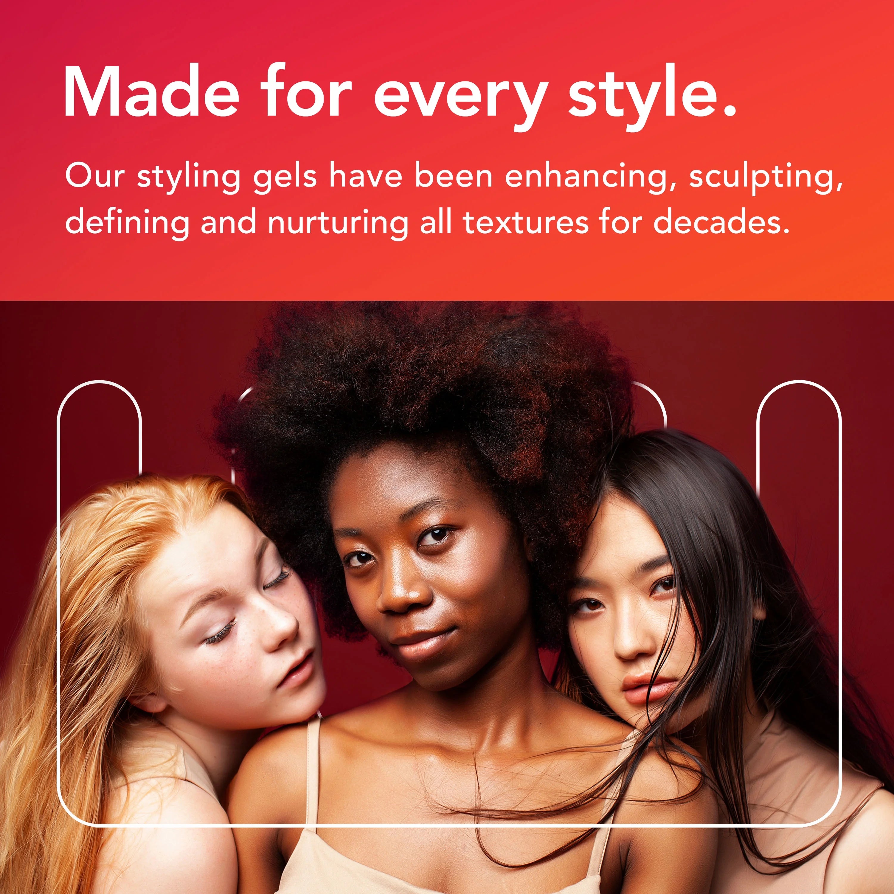 Krystal Styling Gel Max Hold For All Hair Types