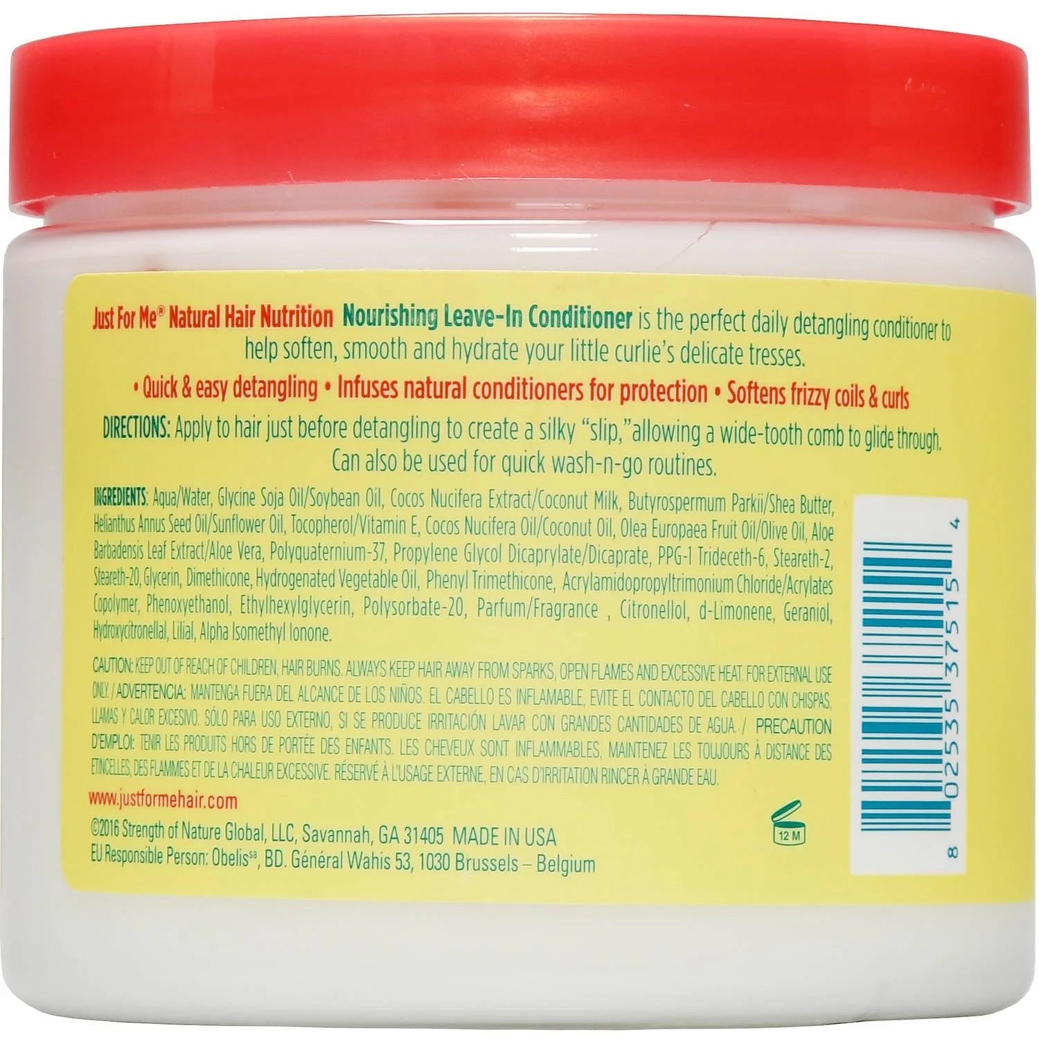 Natural Hair Nutrition Nourishing Leave In Conditioner