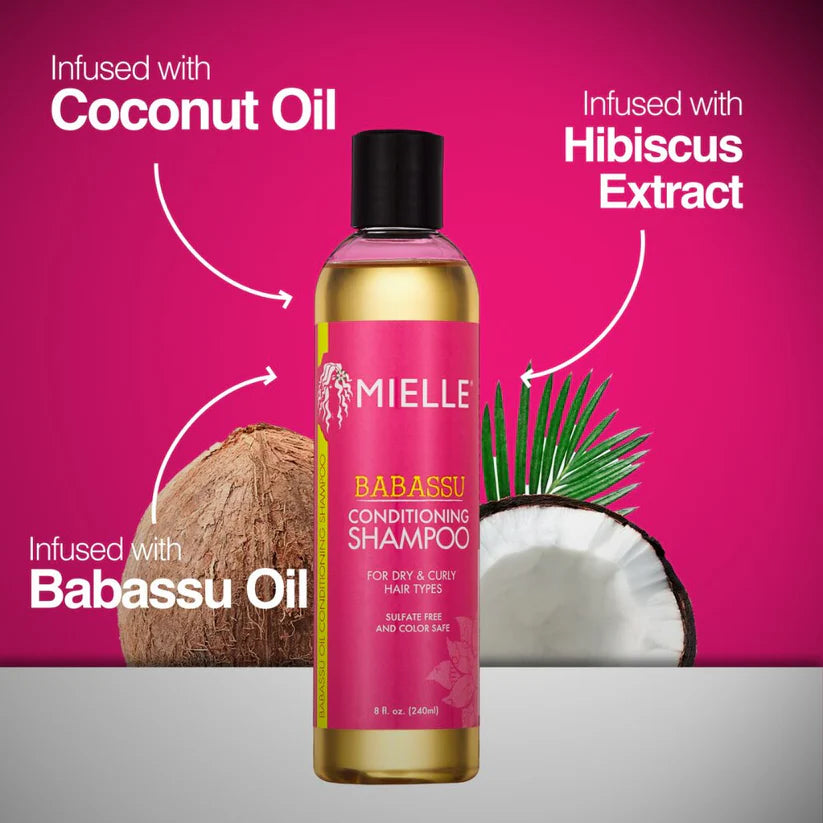 Babassu Conditioning Shampoo For Dry And Curly Hair Types