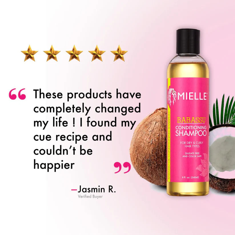 Babassu Conditioning Shampoo For Dry And Curly Hair Types