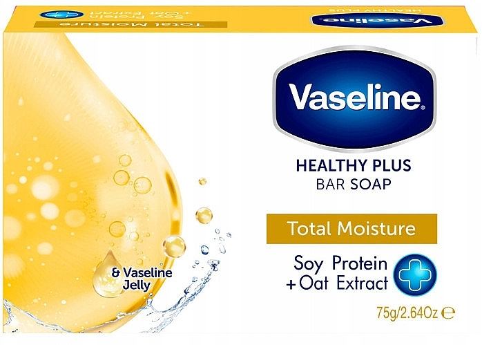 Healthy Plus Bar Soap Total Moisture & Vaseline Jelly
