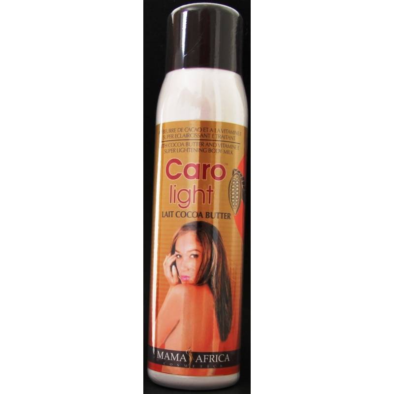 Caro Light With Cocoa Butter And Vitamin E Super Lightning Body Milk