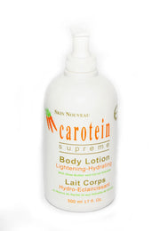 Body Lotion Lightening Hydrating With Shea Butter And Carrot Extracts