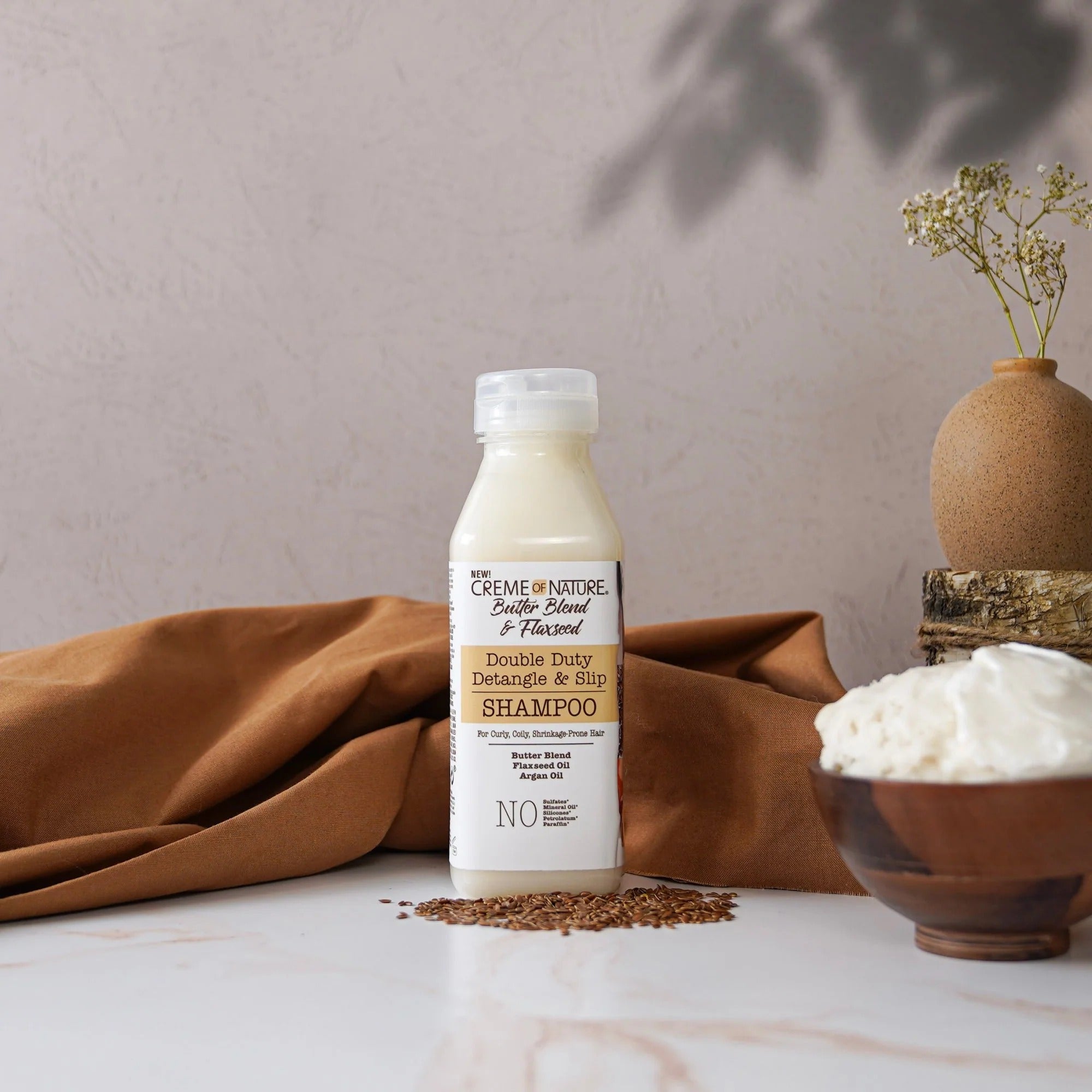 Butter Blend & Flaxseed Shampoo