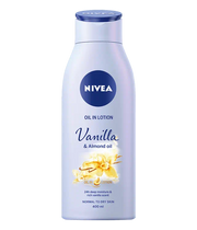 Oil In Lotion Vanilla & Almond Oil Normal To Dry Skin