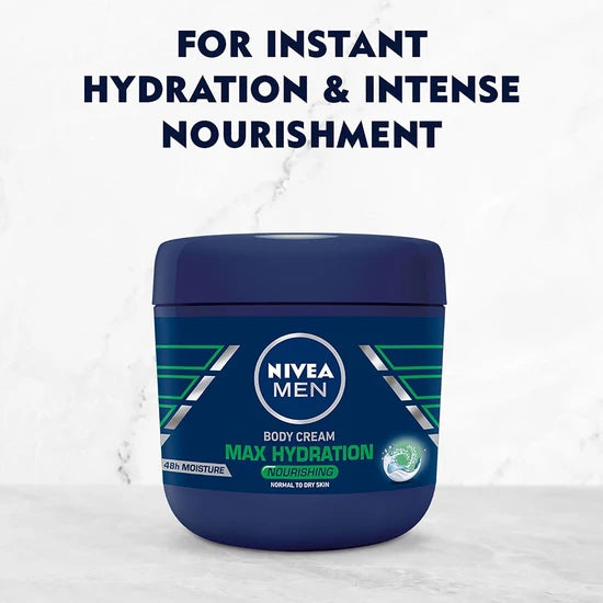 Men Body Cream Max Hydration Normal To Dry Skin