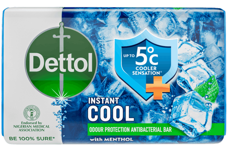 Instant Cool Odour Protection Antibacterial Bar