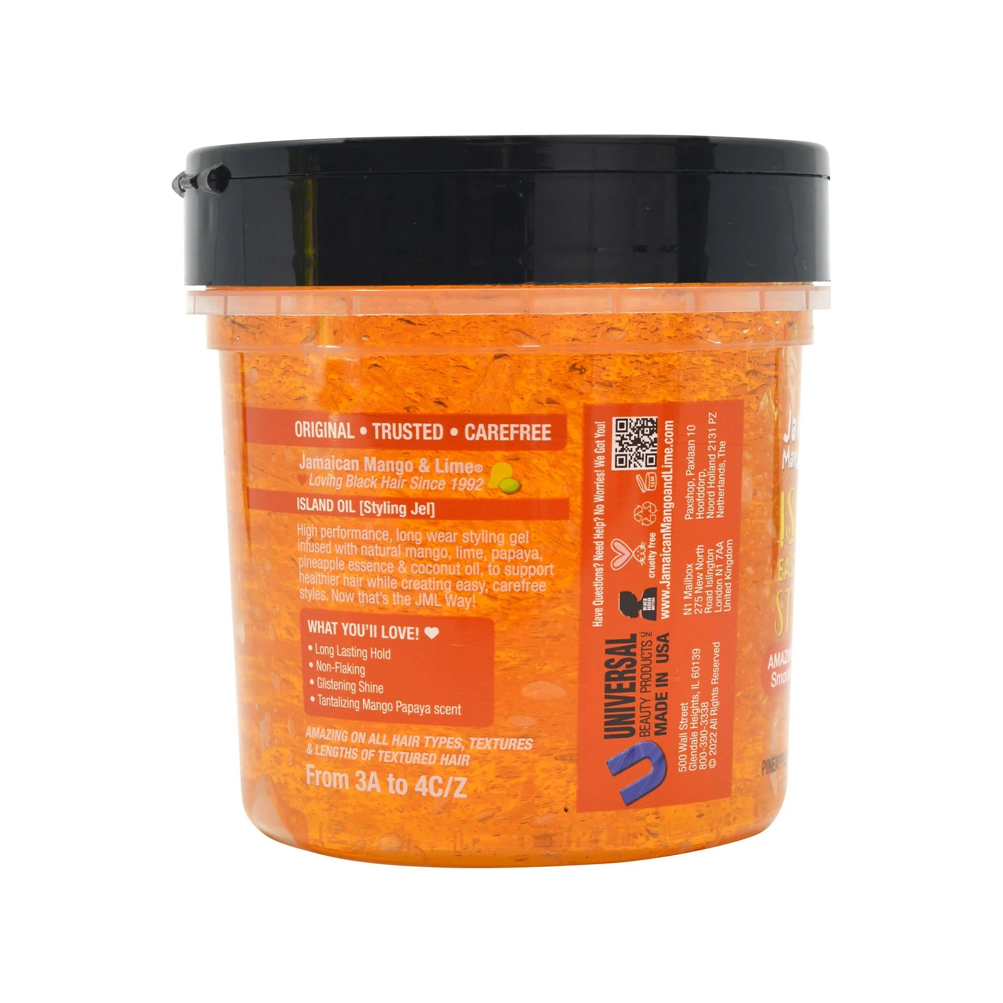 Island Oil Easy & Carefree Styling Jel Amazing Hold