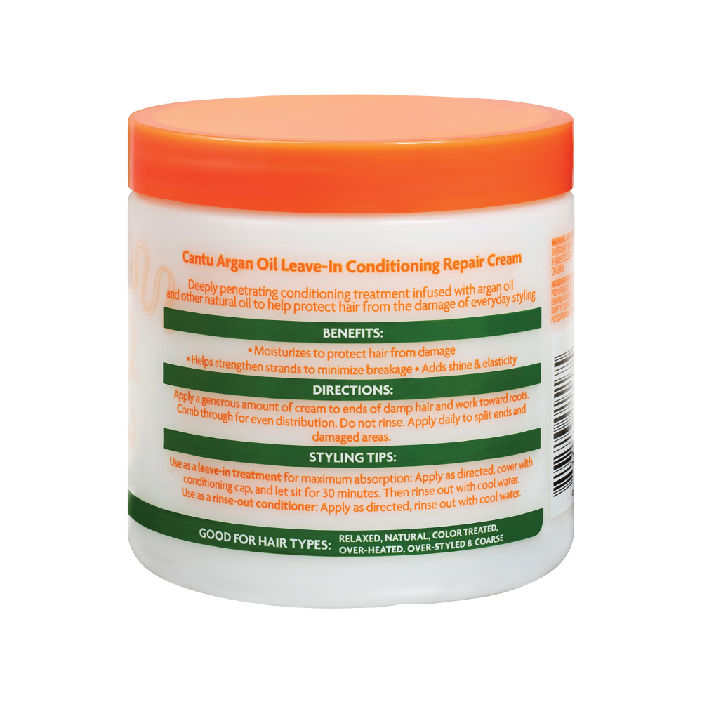 Shea Butter Argan Oil Leave In Conditioning Cream