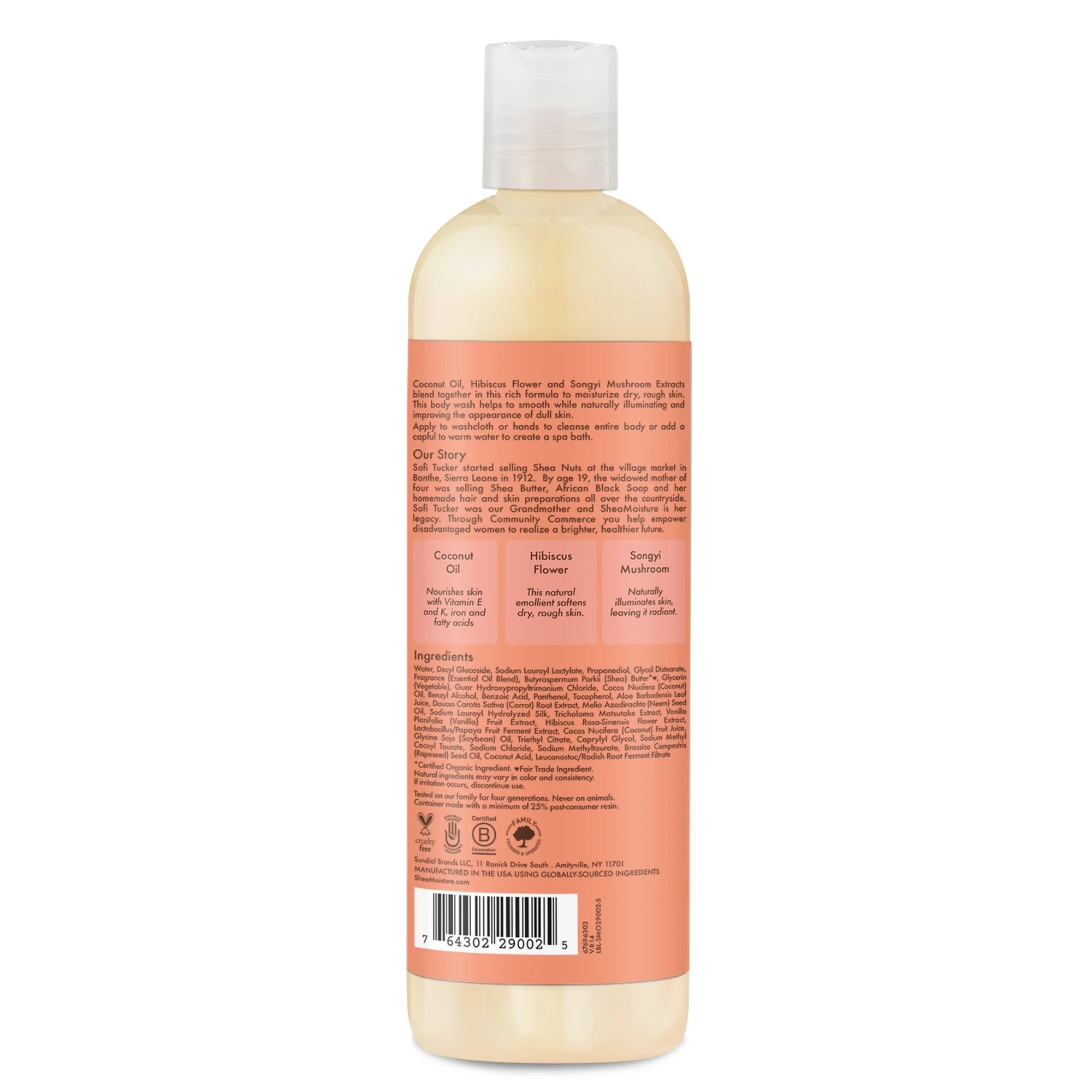 Coconut & Hibicus Body Wash