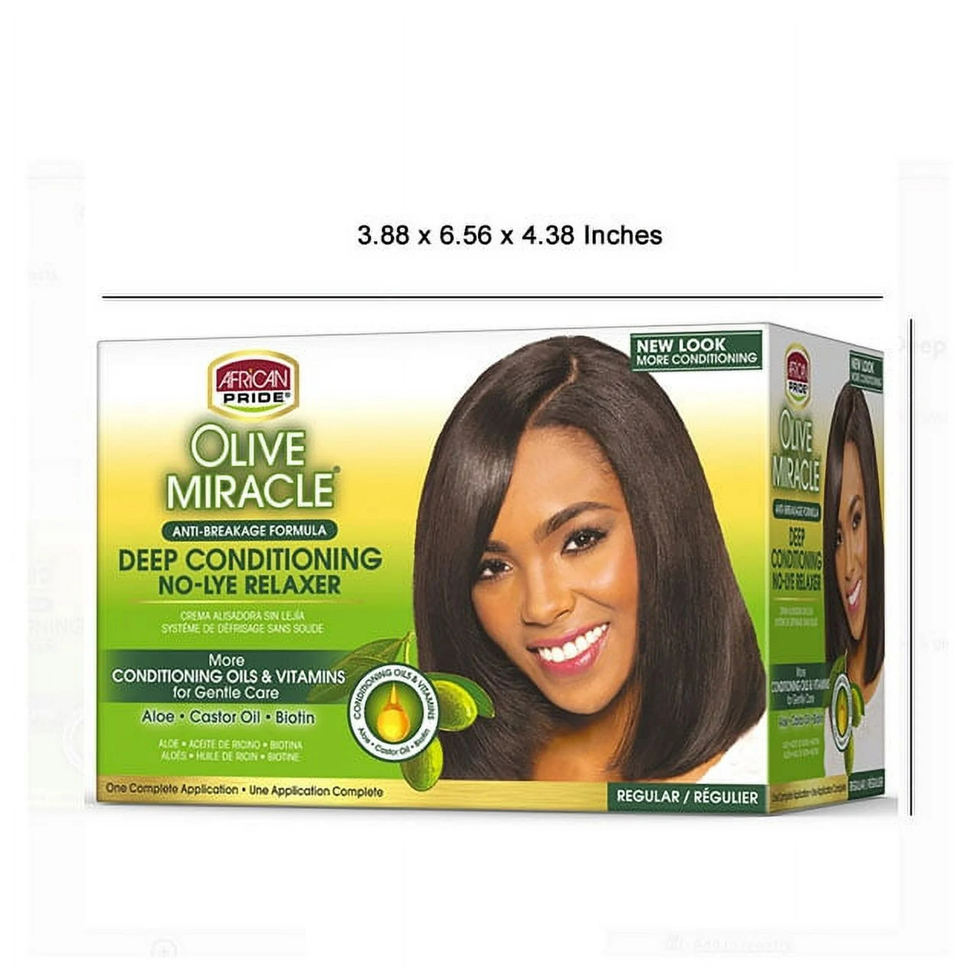 Olive Miracle Deep Conditioning Anti Breakage No Lye Relaxer