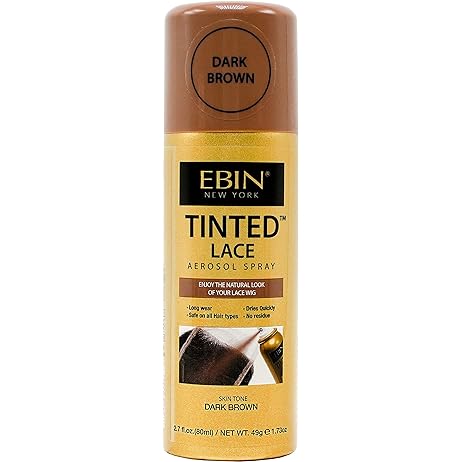 Tinted Lace Aerosol Spray Dark Brown