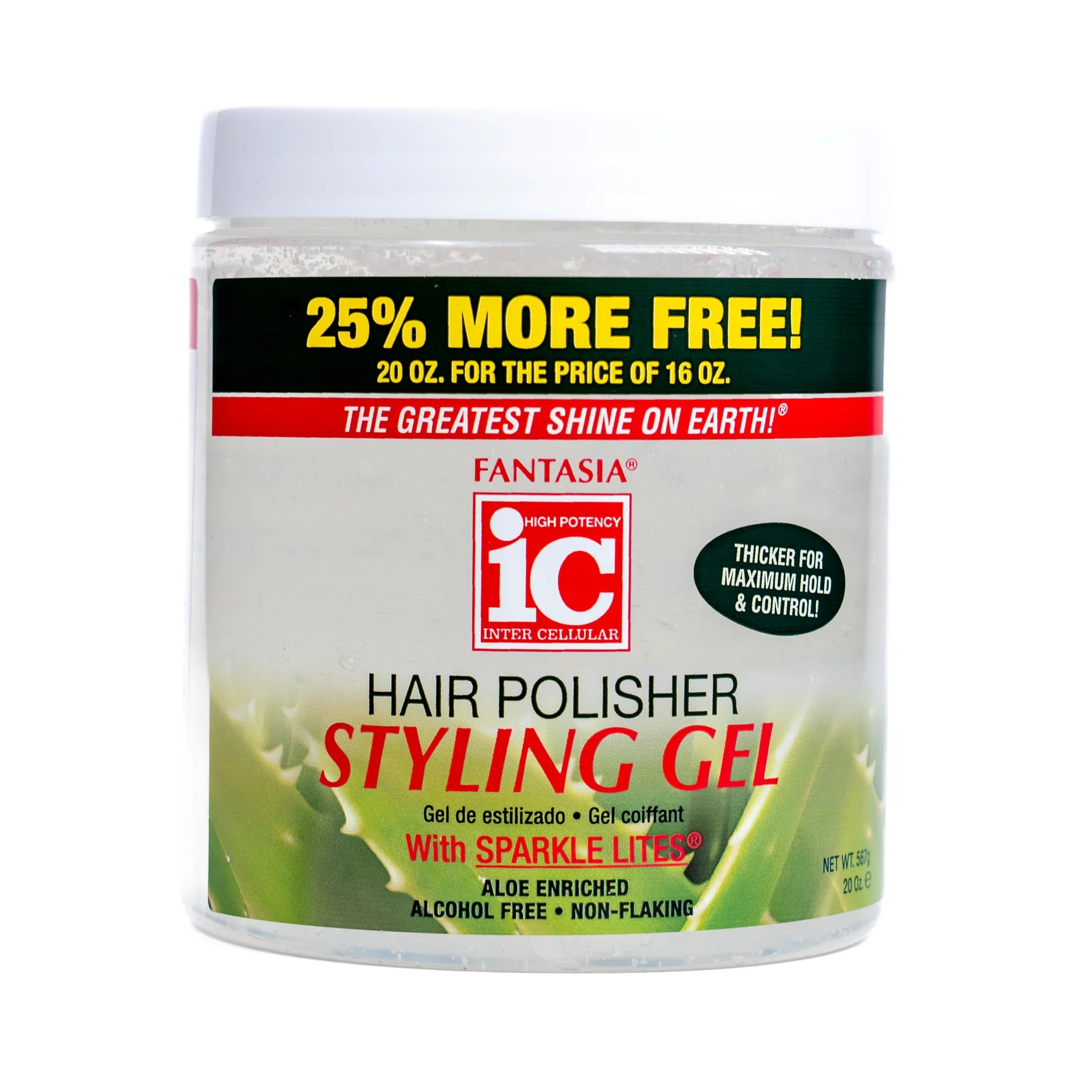 Hair Polisher Styling Gel Aloe Enriched