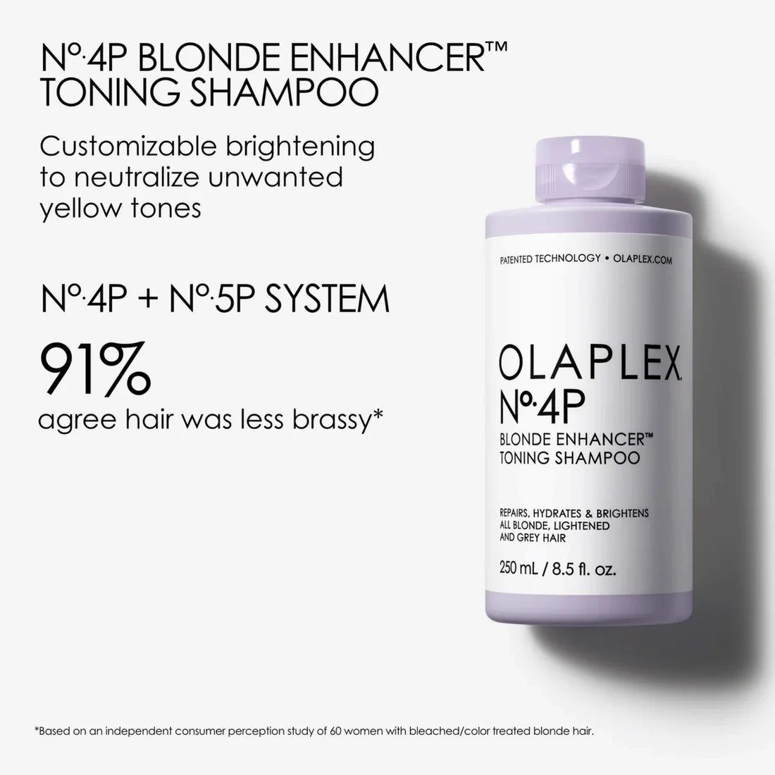 No.4P Blond Enhancer Toning Shampoo