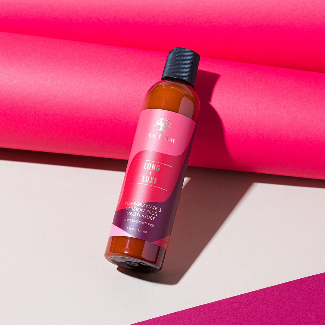 Long & Luxe Pomegrante & Pasion Fruit Grohair Oil