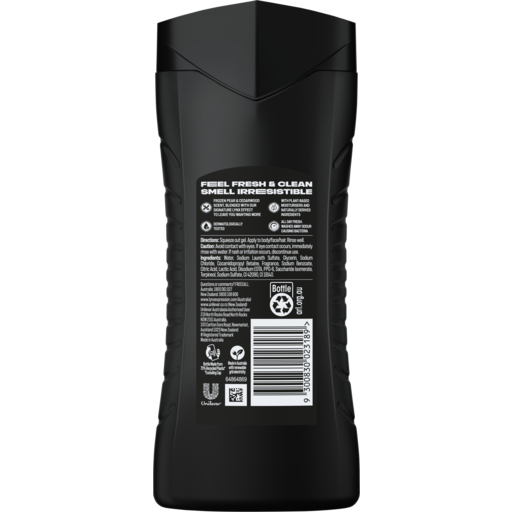 3 In 1 Black All Day Fresh + Clean Feel Long Lasting Fragrance Body ,Face,Hair Wash