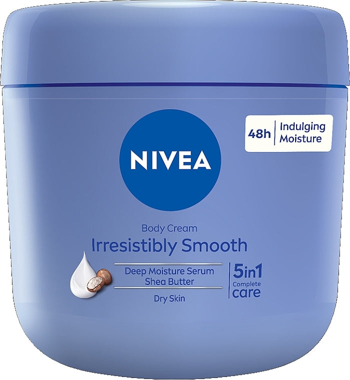 Irresistibly Smooth Body Cream Deep Moisture Serum Shea Butter Dry Skin 5 In 1 Complete Care