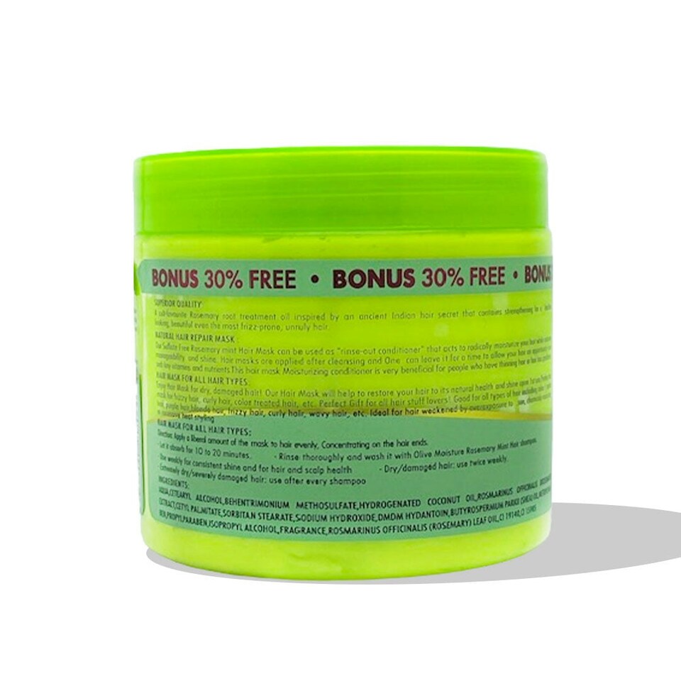 Rosemary & Mint Nourishing Hair Masque