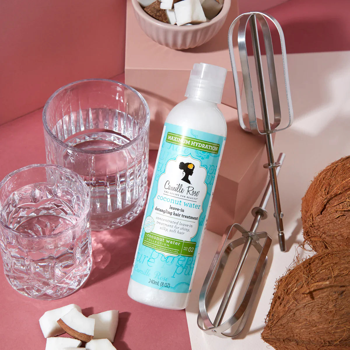 Coconut Water Leave In Detangling Hair Treatment