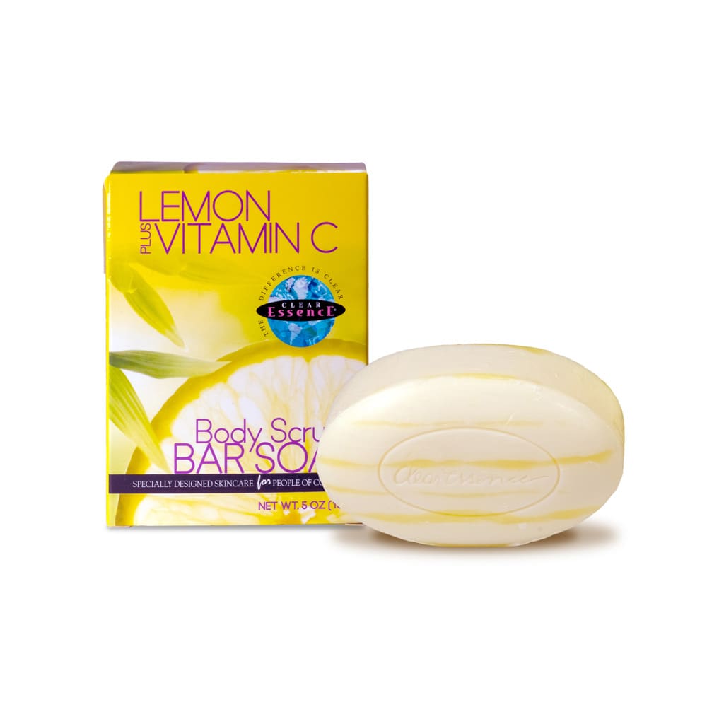 Lemon Plus Vitamin C Body Scrub Bar Soap