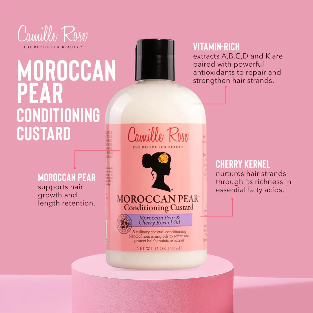 Moroccan Pear Conditioning Custard Moroccan Pear & Cherry Kernel Oil
