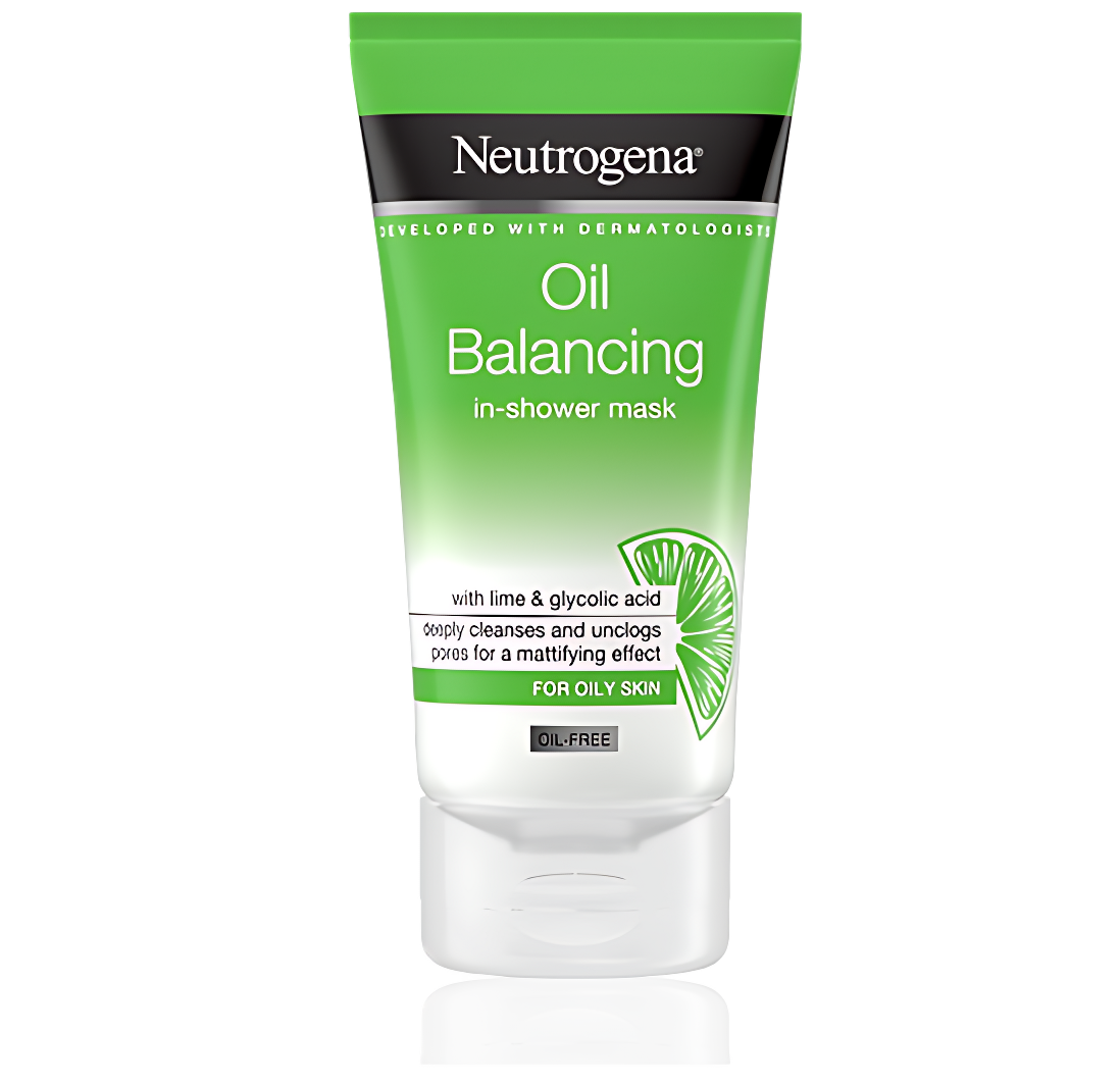 Oil Balancing In Shower Mask With Lime & Glycolic Acid