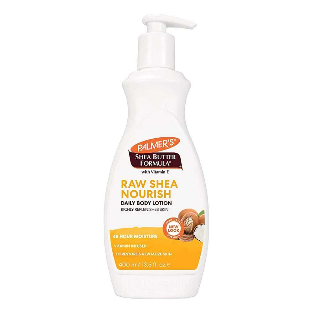 Shea Butter Formula With Vitamin E Raw Shea Nourish Daily Body Lotion Richly Replenishes Skin