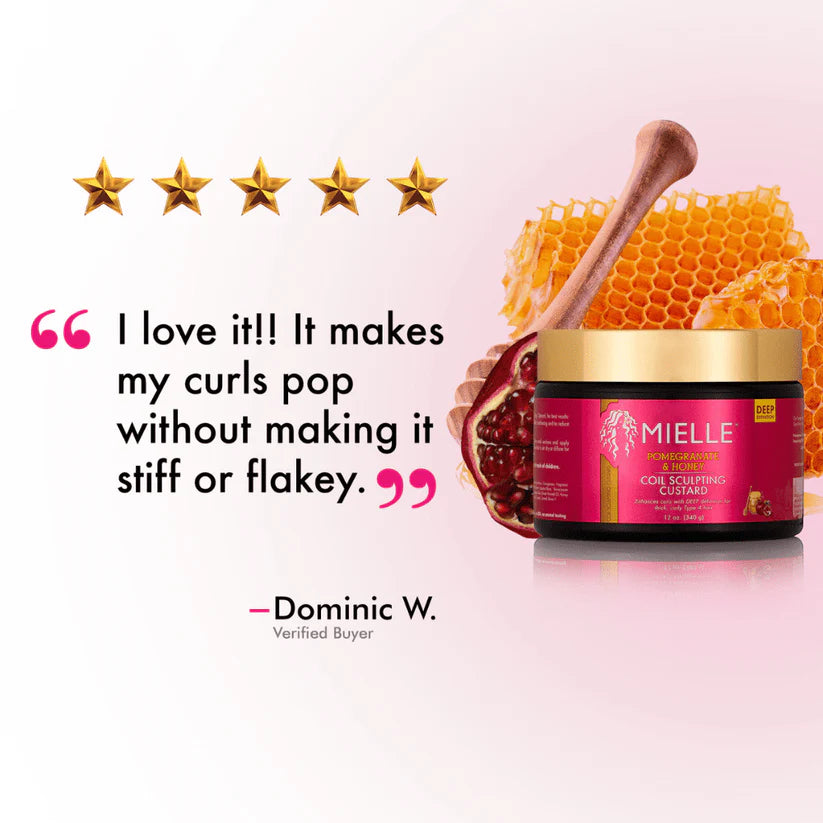 Pomegranate & Honey Coil Sculpting Custard