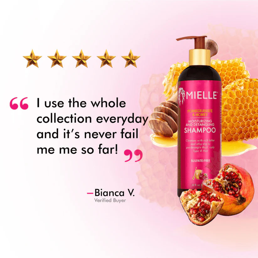 Pomegranate & Honey Moisturizing And Detangling Shampoo