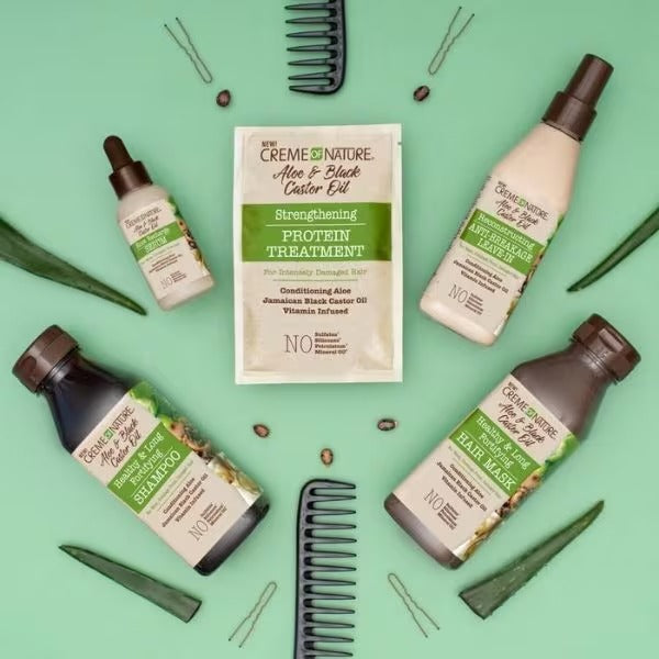 Aloe & Black Castor Oil Protein Treatment