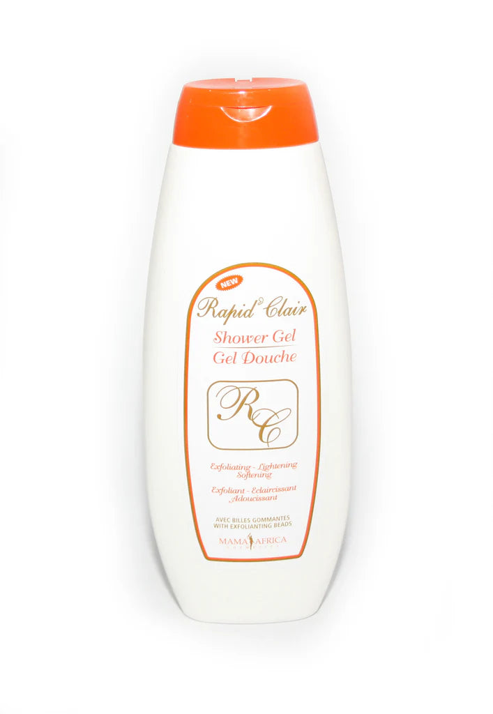 Rapid Clair Shower Gel Exfoliating Lightening Softening