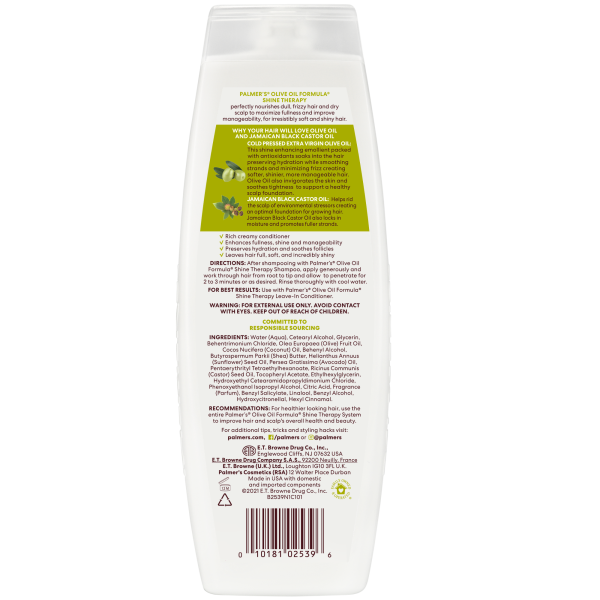 Olive Oil Shine Therapy Conditioner With Vitamin E