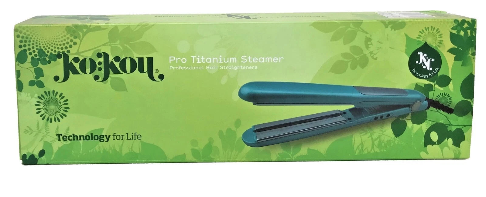 Professional Hair Straighteners Pro Titanium Steamer