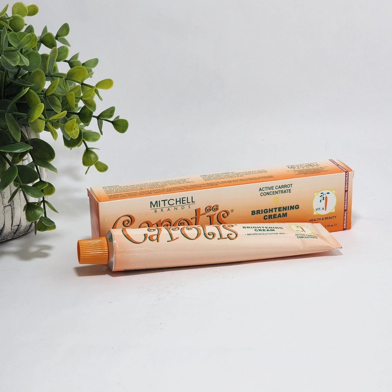 Brightening Cream Active Carrot Concentrate Skincare Sensitive/dry/normal Skin