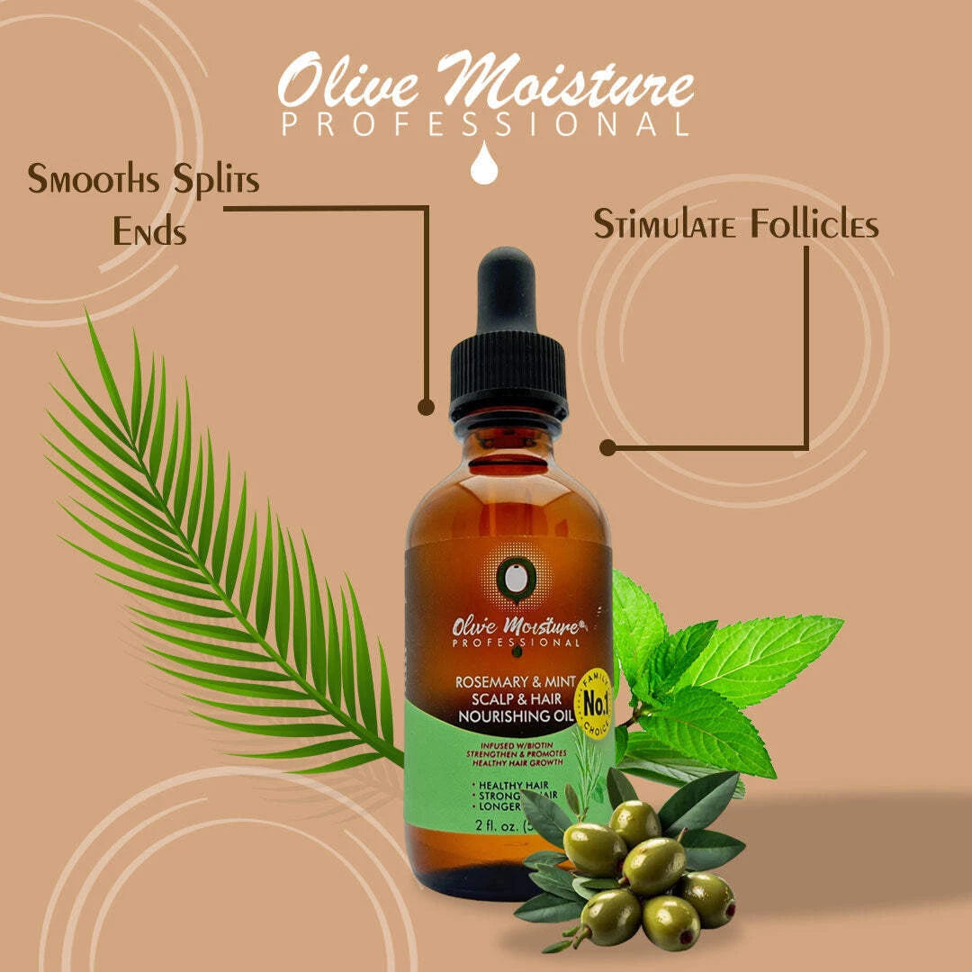 Rosemary & Mint Scalp & Hair Nourishing Oil