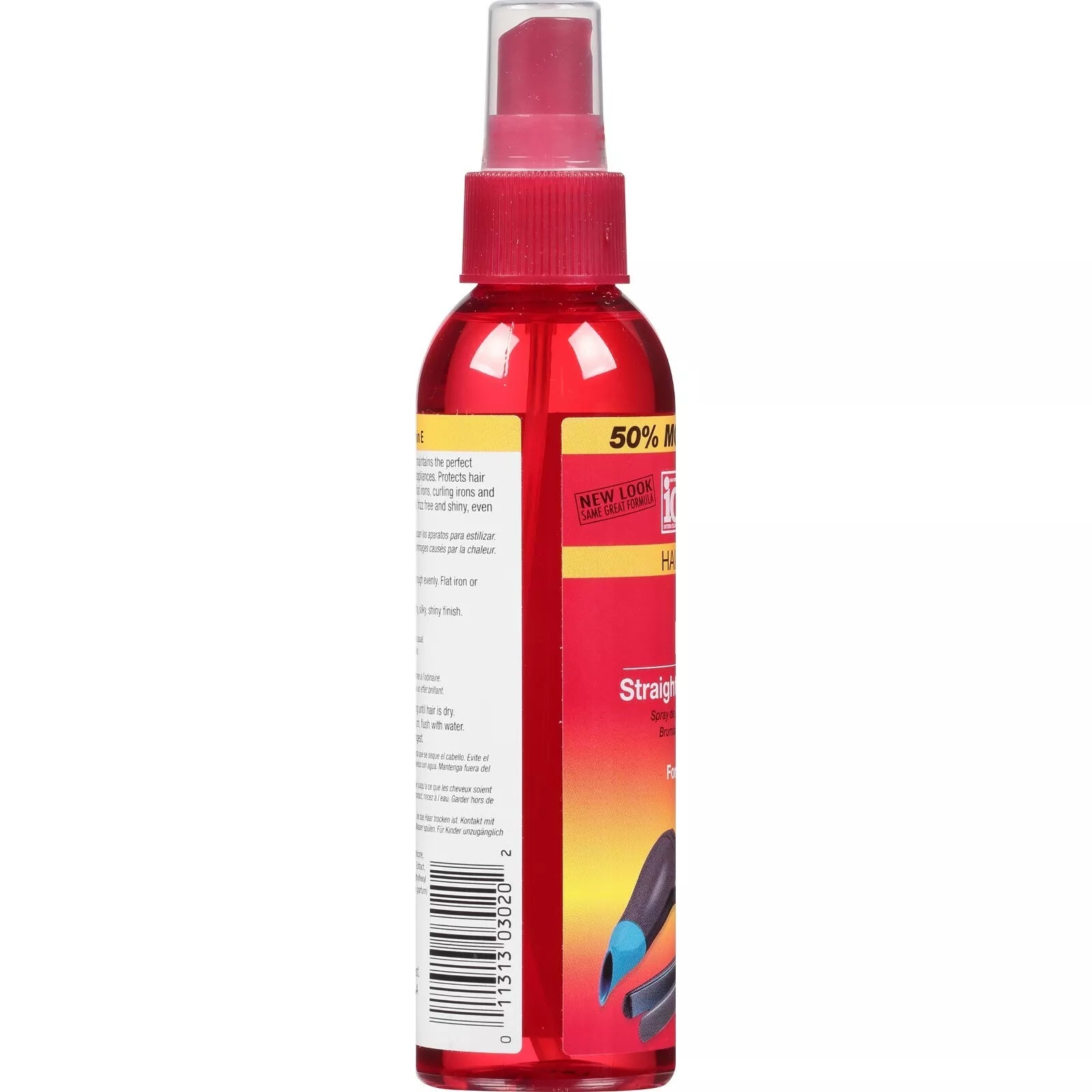 Hair Polisher Heat Protector Straightening Spray