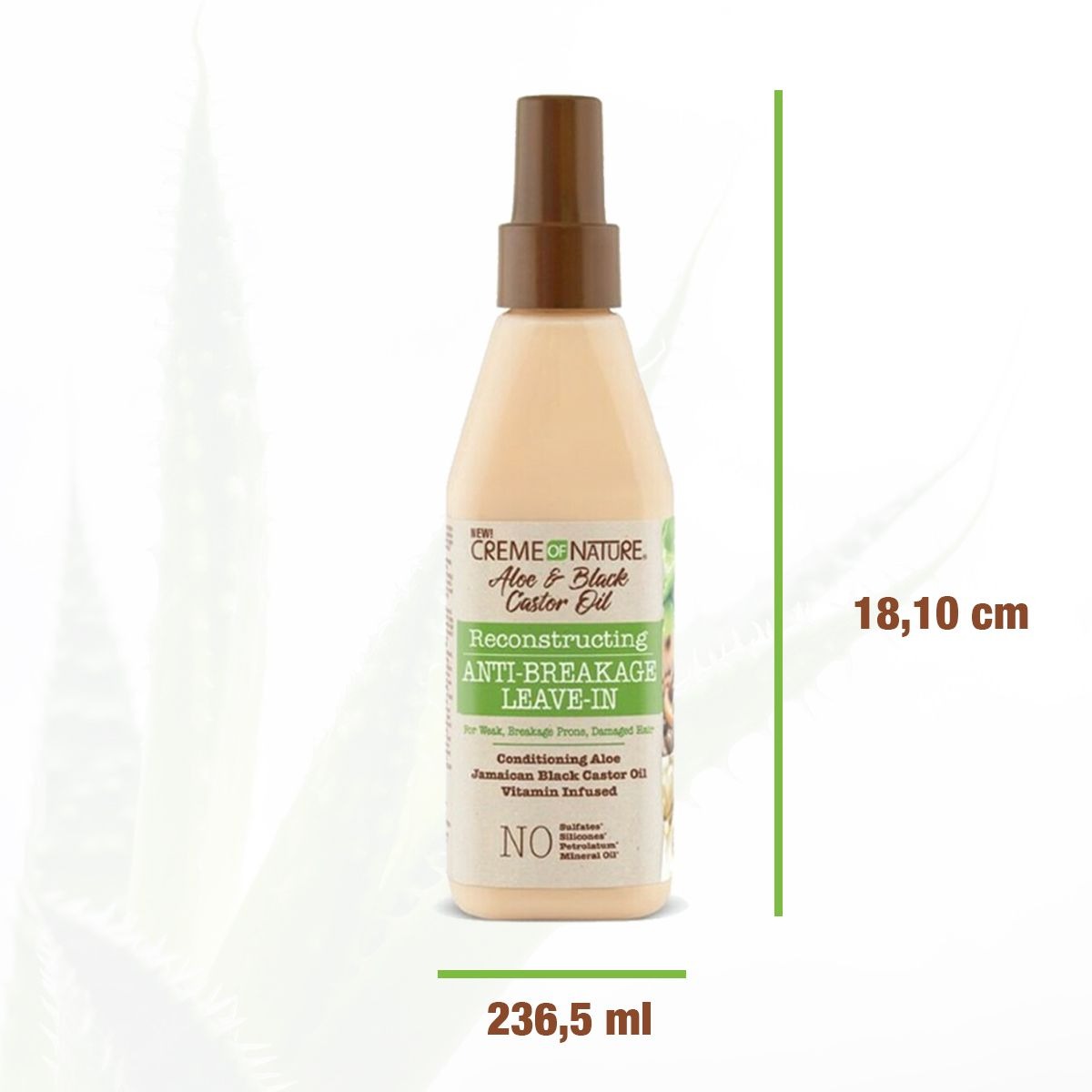 Aloe & Black Castor Oil Anti Breakage Leave In