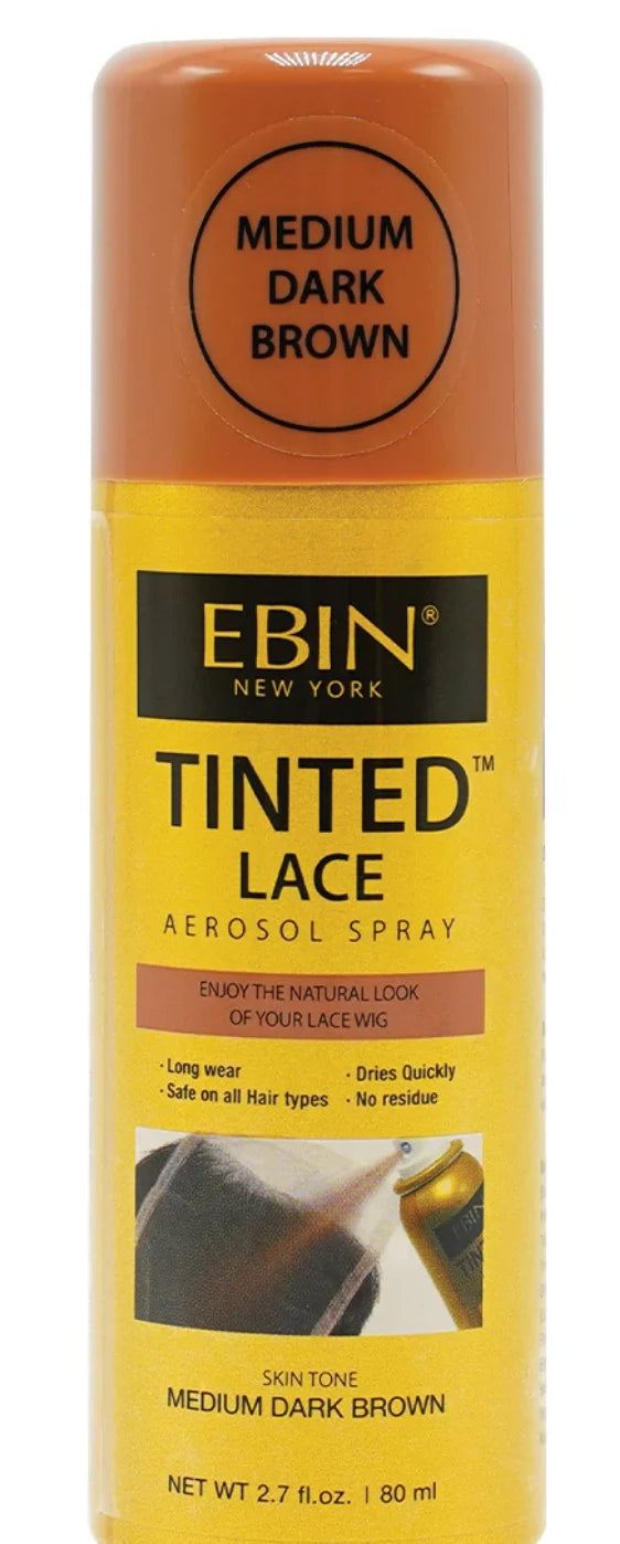 Tinted Lace Aerosol Spray Medium Brown