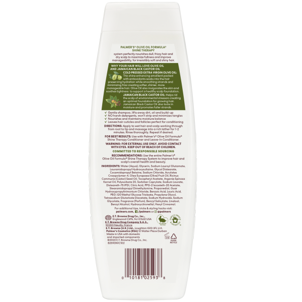Olive Oil Shine Therapy Shampoo With Vitamin E