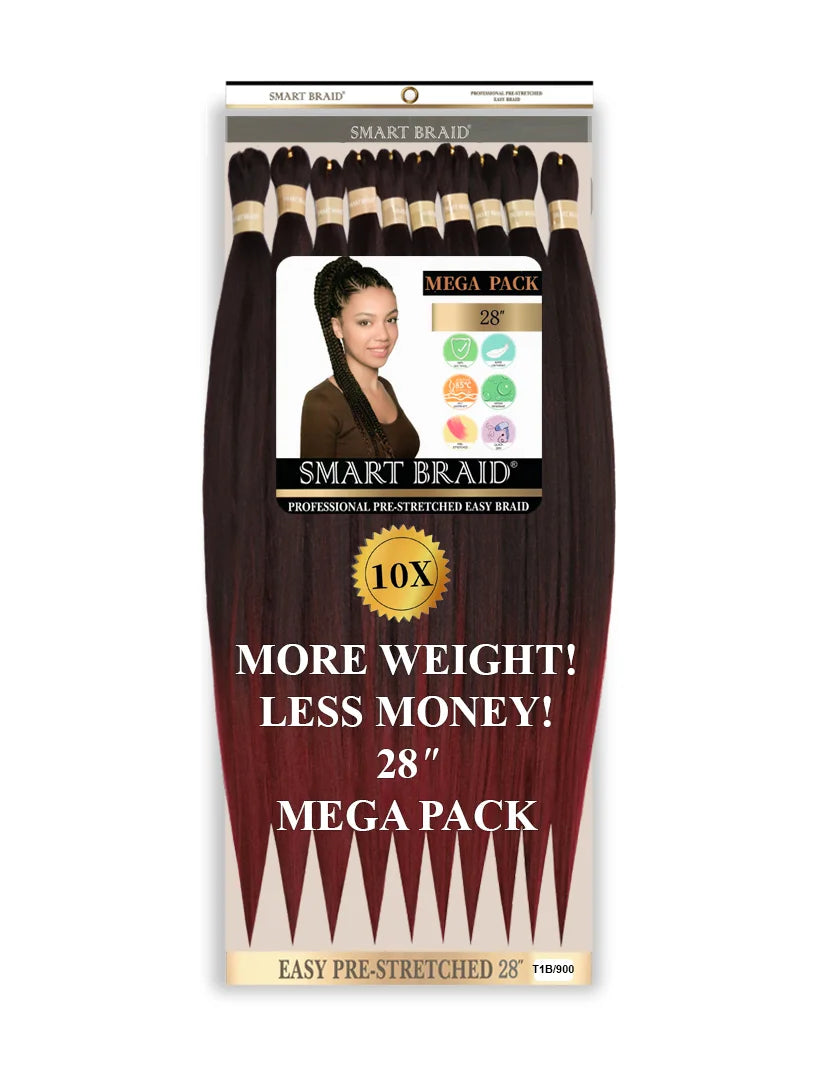 Easy Pre-Stretched Braid 28" X 10 Pieces