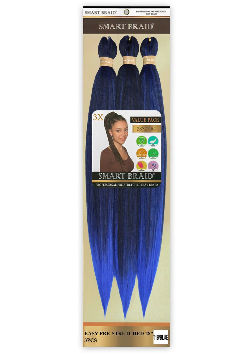 Easy Pre-Stretched Braid 28" X 3 Pieces