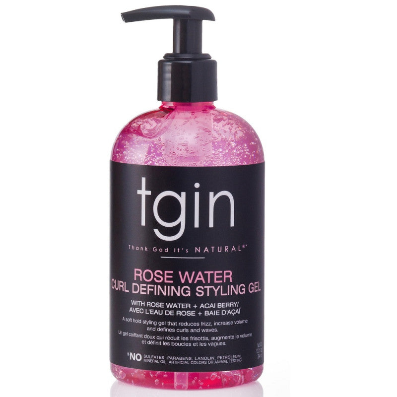 Rose Water Curl Defining Styling Gel With Rose Water + Acai Berry