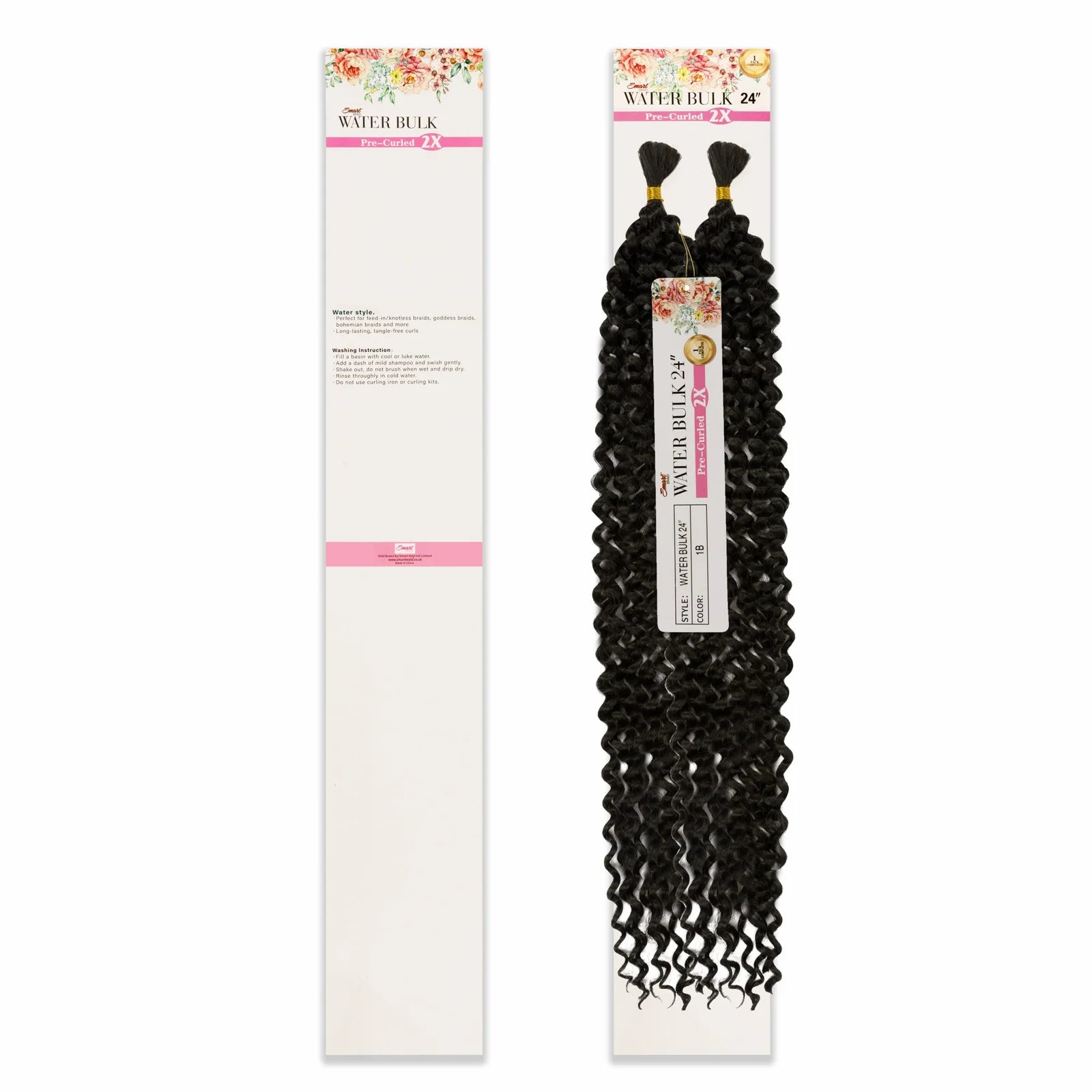 Water Wave Bulk Pre Curled 2X (Best For Boho Braids)
