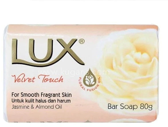 Velvet Touch For Smooth Fragrant Skin Jasmine & Almond Oil Bar Soap