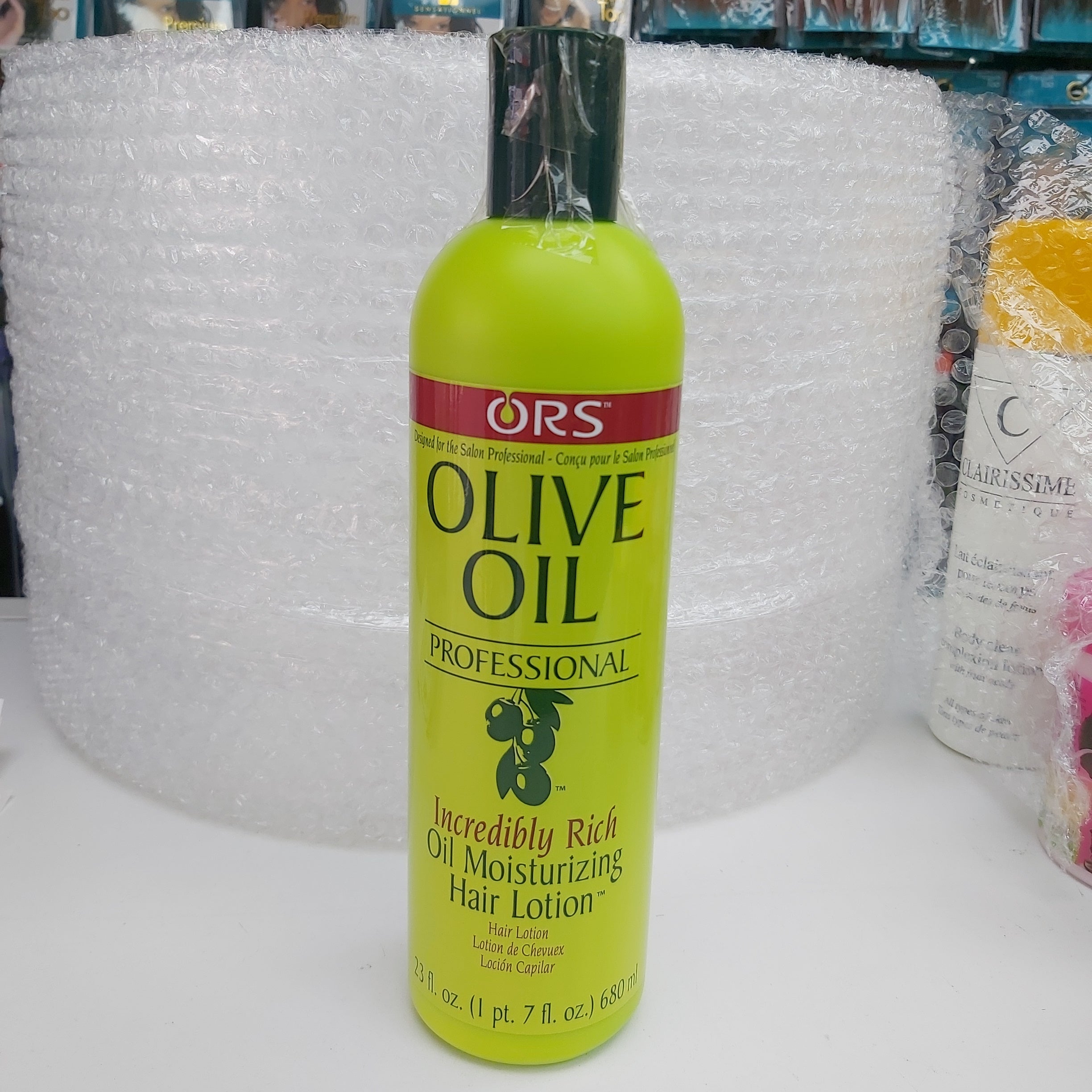 Olive Oil Incredibly Rich Oil Moisturizing Hair Lotion With Castor Oil
