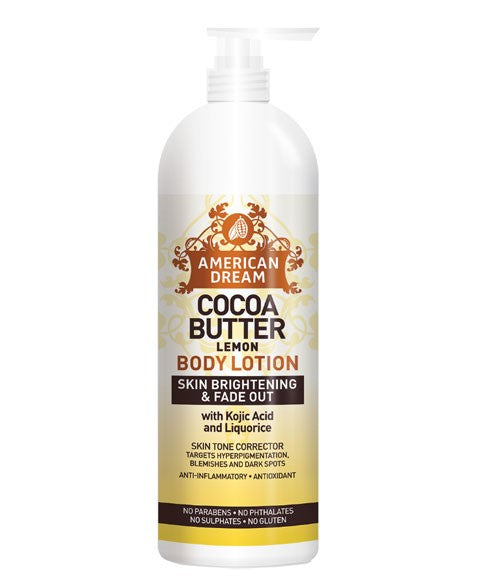 Cocoa Butter Lemon Body Lotion