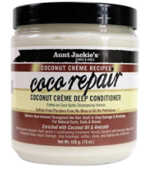 Aunt Jackies Coconut Creme Deep Conditioner - Sabina Hair Cosmetics