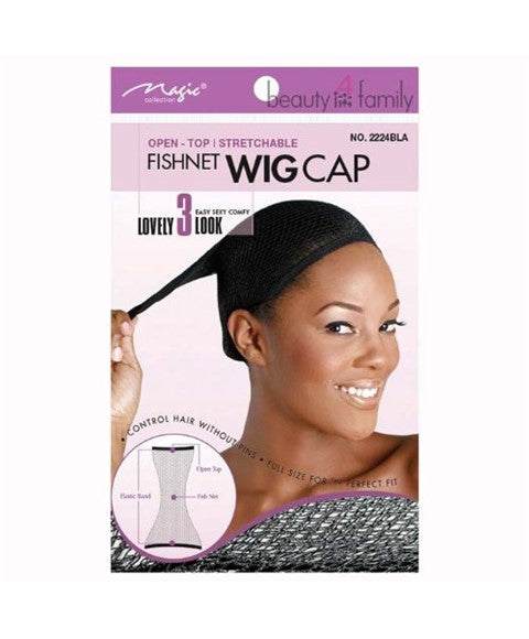 Magic Collection Stretchable Fish Net Wig Cap